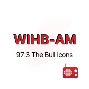 WIHB 97.3 The Bull Icons logo