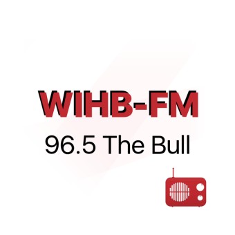 WIHB-FM 96.5 The Bull logo