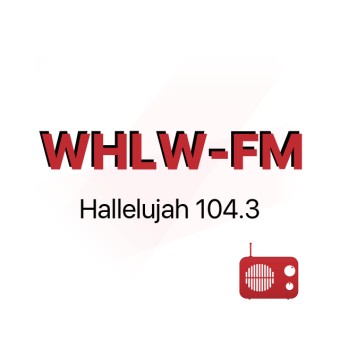WHLW Hallelujah 104.3 logo