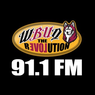 WBUQ The Revolution 91.1 FM logo