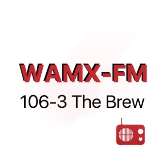 WAMX 106.3 The Brew logo