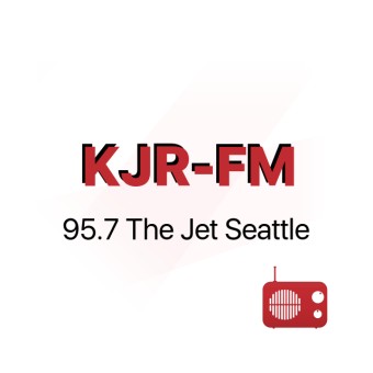 KJR-FM 95.7 The Jet logo