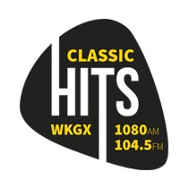 WKGX Classic Hits 1080 AM / 104.5 FM logo