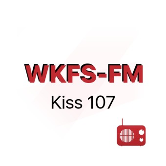 WKFS Kiss 107 logo