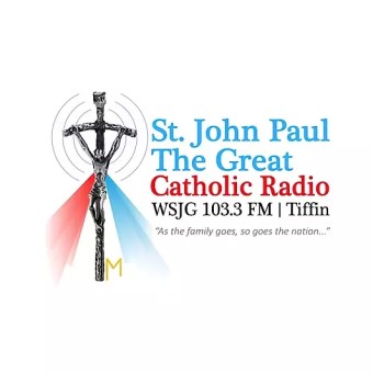 WSJG-LP St. John Paul The Great Radio 103.3 FM logo