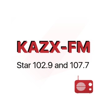KAZX Star 102.9 / 107.7 FM logo