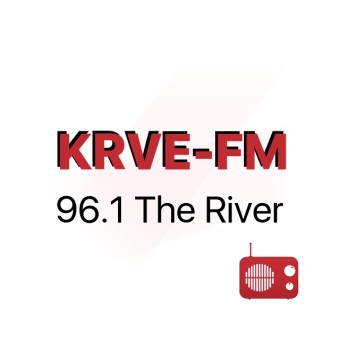 KRVE The River 96.1 FM logo