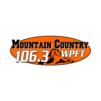 WPFT Mountain Country 106.3 FM logo