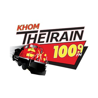KHOM The Train 100.9 FM logo