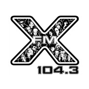 KKAC 104.3 FMX logo