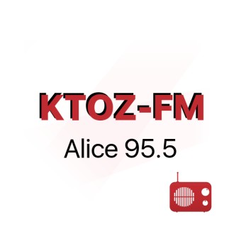 KTOZ Alice at 95.5 FM logo