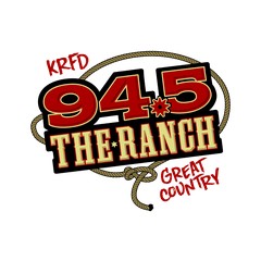 KCGC The Ranch 94.5 FM logo
