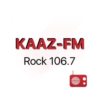 KAAZ Rock 106.7 FM logo