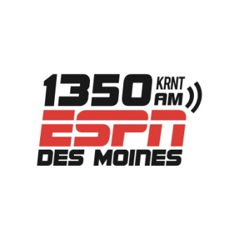 KRNT ESPN Des Moines 1350 AM logo