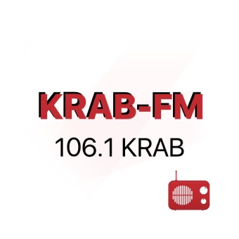 KRAB-FM 106.1 KRAB logo