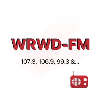WRWD-FM 107.3, 106.9, 99.3 & 1230 WRWD logo