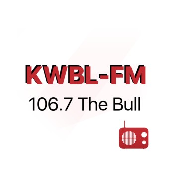 KWBL-FM 106.7 The Bull logo