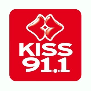 Kiss 91.1 FM logo