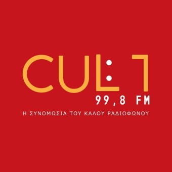 Cult radio 99.8 FM logo