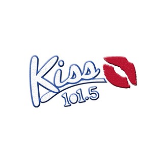 Kiss 101.5 Μυτιλήνη logo