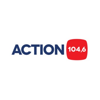 Action 104.6 FM logo