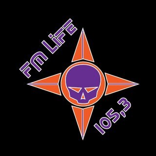 FM LIFE 105.3 logo