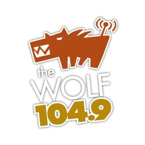 CFWF 104.9 The Wolf logo