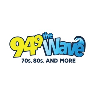 CKPE 94.9 The Wave FM logo