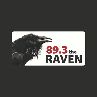 89.3 The Raven Edmonton logo