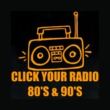Click Your Radio '80s & '90s logo