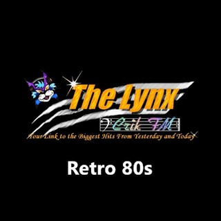 CRIK FM - The Lynx Retro 80s logo
