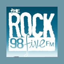 CJJC The Rock 98.5 FM logo