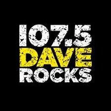 CJDV 107.5 Dave Rocks FM logo
