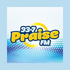93.7 Praise FM logo