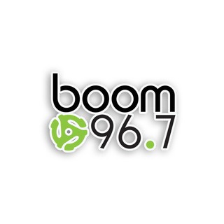 CFXW boom 96.7 FM logo