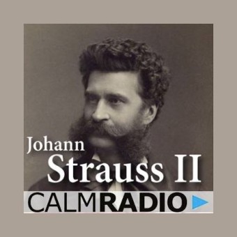 CalmRadio.com - Johann Strauss II logo