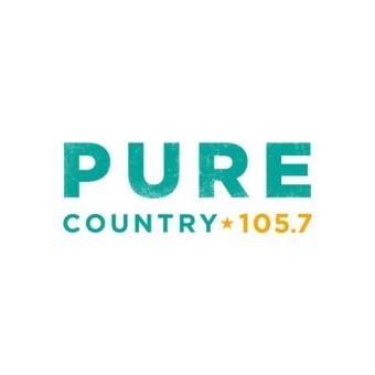 CICF 105.7 Pure Country FM logo