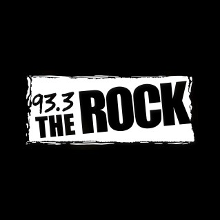 CJHD 93.3 The Rock logo