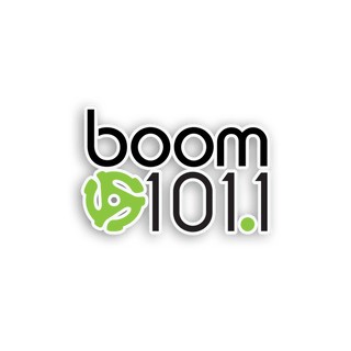 CIXF Boom 101.1 FM logo
