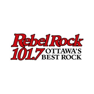 CIDG Rebel Rock 101.7 FM logo