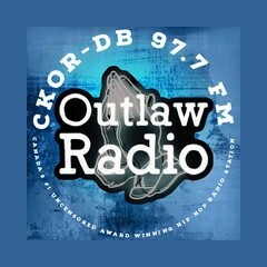 97.7 Outlaw Radio FM logo