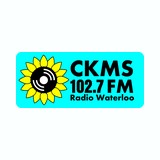 CKMS 102.7 FM logo