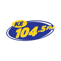 KE 104.5 FM logo