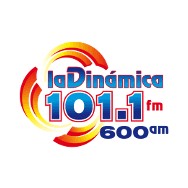 La Dinámica 101.1 FM logo