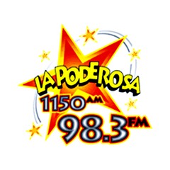 La Poderosa 98.3 FM logo