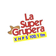 La Super Grupera 102.1 FM logo
