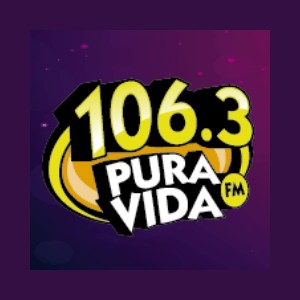 Pura Vida 106.3 FM logo