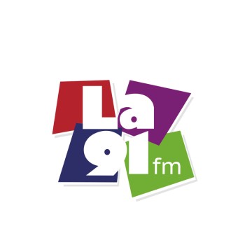 La 91.3 FM logo