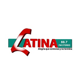 Latina 88.7 FM logo