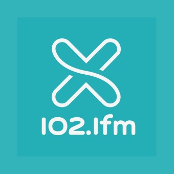 La X 102.1 FM logo